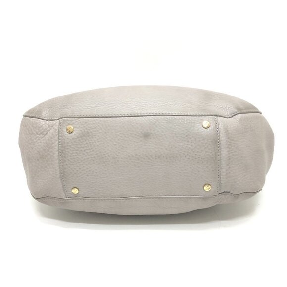 Tory Burch logo Tote bag Leather gray/GoldHardware - Picture 14 of 15